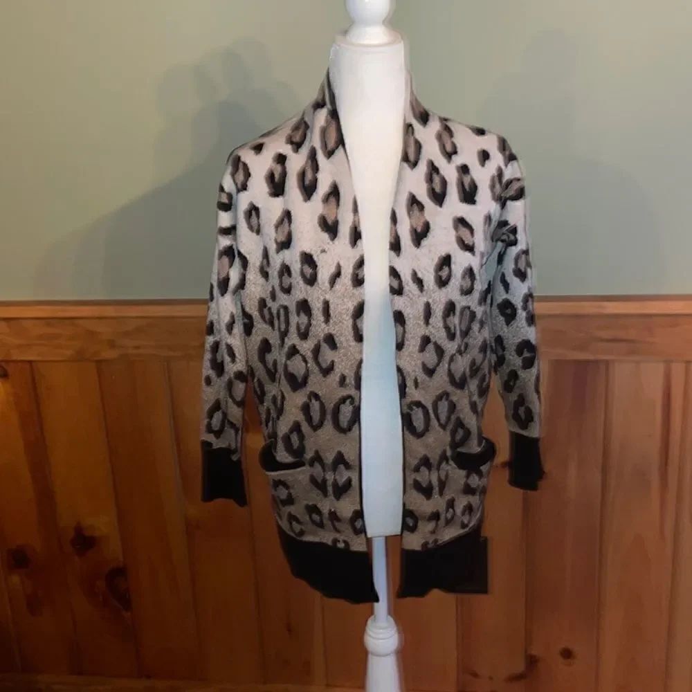 Ombré Cheetah 🐆 open front cardigan